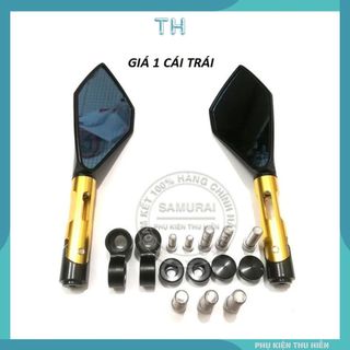 Kính Chiếu Hậu Xe Máy Kiểu Rizoma 5 Cạnh Loại 2 Mini Cho Honda Ya Su Wave Sh AB.. Các Xe ( giá 1 cái )