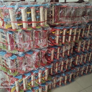 Xe tập đi 3 con chim bằng gỗ