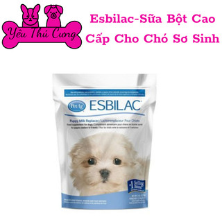 Sữa bột cho chó sơ sinh esbilac, bổ sung hoặc thay thế sữa của chó mẹ-yêu thú cưng