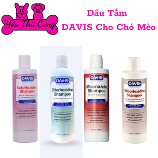 Sữa tắm davis chăm sóc viêm da lông chó mèo dành cho thú cưng-yêu thú cưng