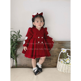 Váy vest nhung mới kèm quần