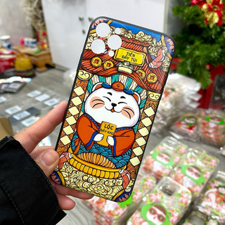 Ốp lưng iphone mèo thần tài tết 2024