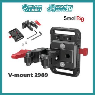 Giá đỡ Pin tích hợp Kẹp càng cua dành cho các loại Pin V Mount – SmallRig 2989