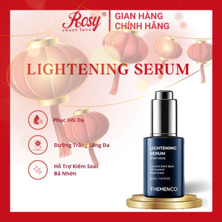 Serum The Menco Lightening Serum 30ML Mờ Thâm, Giảm Mụn, Trắng Da, Kiềm Dầu, Se Khít Lỗ Chân Lông Dành Cho Nam Giới