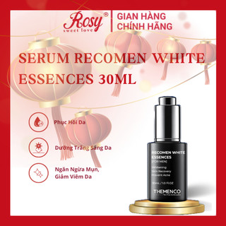 Serum The Menco Recomen White Essences 30ML Dưỡng Trắng, Phục Hồi, Kiềm Dầu Và Ngừa Mụn, Dành Cho Nam Giới