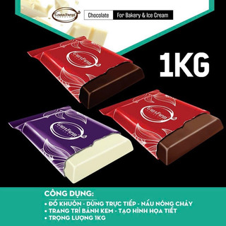 Socola đen/ trắng Ganafarm 1kg