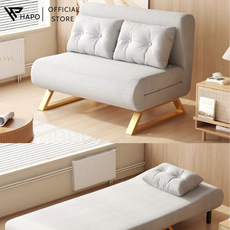 Ghế Sofa Giường Gấp Gọn Đa Năng 3 Trong 1, Sofa Giường Decor Thông Minh Chất Liệu Nhung Nỉ Thoáng Khí Cao Cấp Hapo | BigBuy360 - bigbuy360.vn