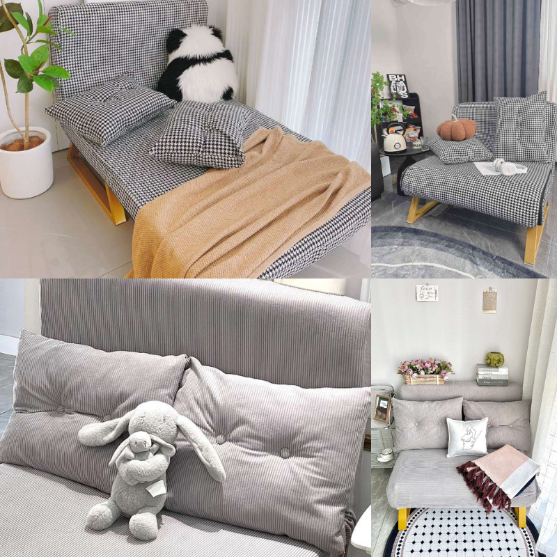 Ghế Sofa Giường Gấp Gọn Đa Năng 3 Trong 1, Sofa Giường Decor Thông Minh Chất Liệu Nhung Nỉ Thoáng Khí Cao Cấp Hapo | BigBuy360 - bigbuy360.vn