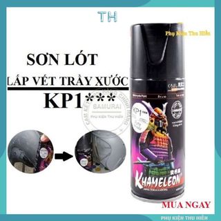Sơn Lót Samurai Lấp Vết Trây Xước Dành Cho Xe Máy - KP1 (Bột Bả Matit )