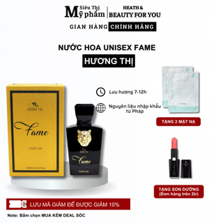 Nước hoa unisex fame hương thị 60ml - nước hoa hương thị