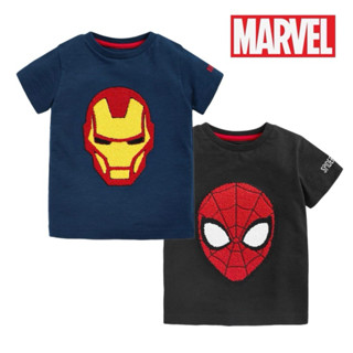 [Hàng Xuất Xịn] Áo Thun Marvel 3D Bé Trai Áo phông size đại Spiderman người nhện Ironman