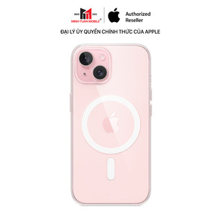 Ốp lưng MagSafe iPhone 15 Apple Clear Chính Hãng
