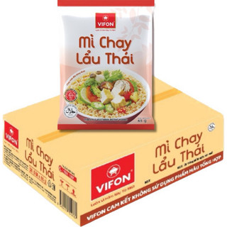 Thùng 30 gói mì chay lẩu thái vifon - 65g/gói