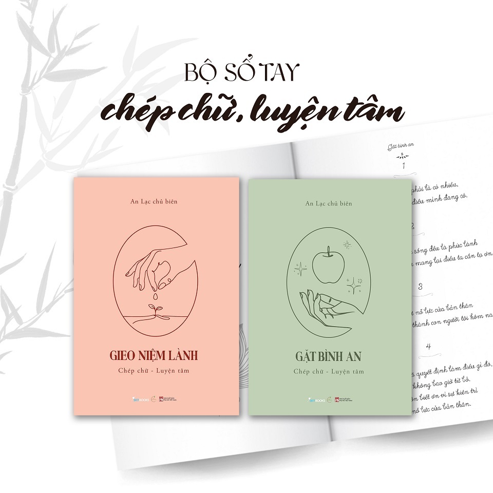 Sách - Combo: GIEO NIỆM LÀNH + GẶT BÌNH AN