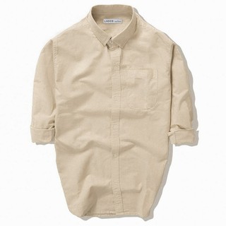 Áo sơ mi nam có túi dài tay vải Oxford LADOS - 38024 - điển hình cho các quý ông công sở