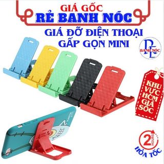 Giá Đỡ Điện Thoại Mini Có 4 Nấc Điều Chỉnh Nhỏ Gọn Bỏ Túi - Kệ Điện Thoại Gấp Gọn - Đế Dựng Điện Thoại Để Bàn