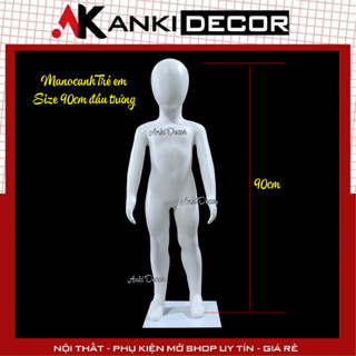 Manocanh trẻ em cả người, manocanh bé toàn thân, canh bé trẻ em đầy đủ đế, canh trẻ em cả người Anki Decor