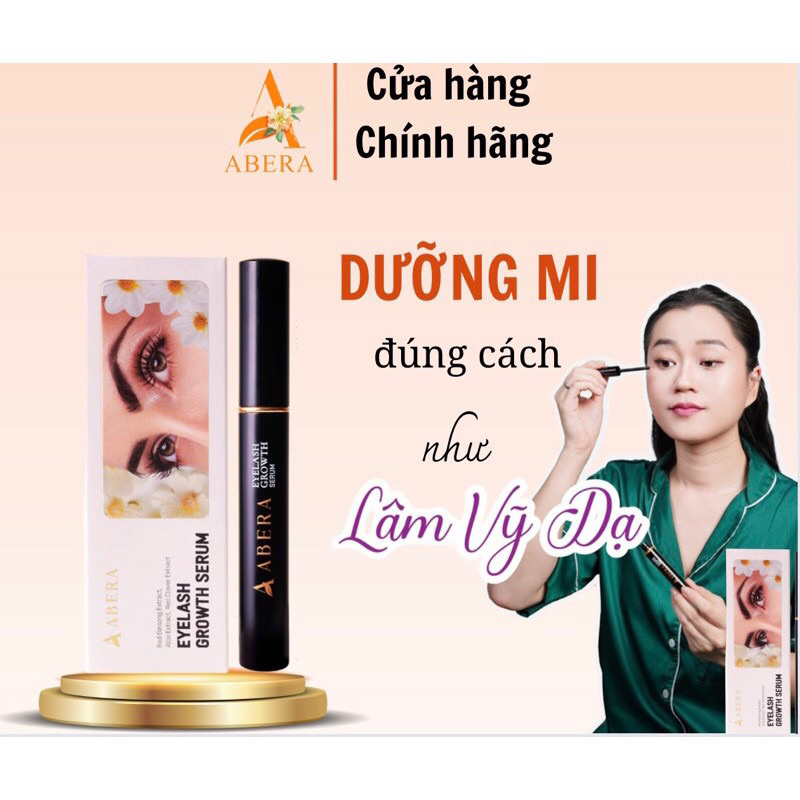 [PHIÊN BẢN CẢI TIẾN] Serum Dưỡng Mi ABERA - Kích Thích Mi Mọc Dài Và Dày Cực Nhanh, Ngăn Gãy Rụng - 