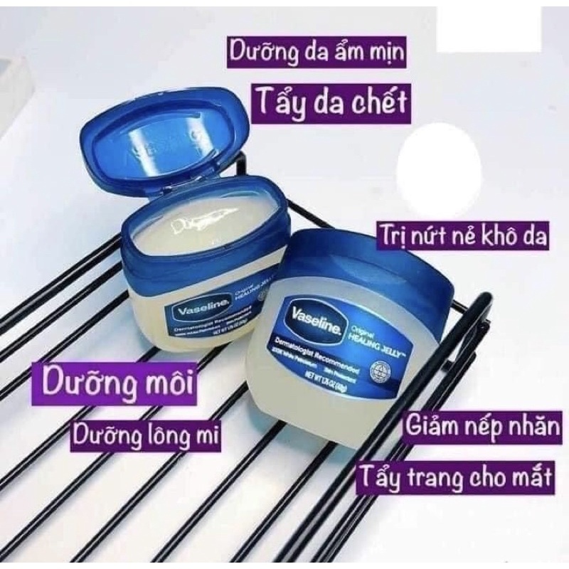 Sáp dưỡng môi Vaseline Thái Lan đa năng giảm khô nứt nẻ