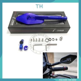 Kính chiếu hậu xe máy Rizoma Elisse full màu thời trang mini cao cấp kèm chế xoay 360 độ cho AB, SH, SH Mode, Wave,…