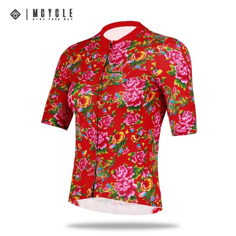 Áo đi xe đạp MEI Long Phụng nam nữ MY206 chính hãng MCYCLE