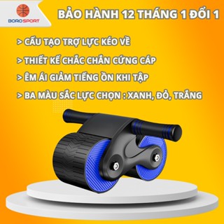 Con Lăn trợ lực tặng thảm lót bảo hành 12 tháng Thiết Kế Bánh Xe Rộng Êm Ái Chắc Chắn Cleacco Boro Sport