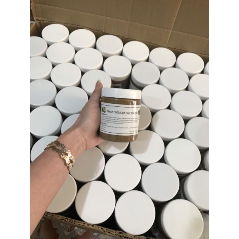 Tẩy tế bào chết cà phê sữa dừa