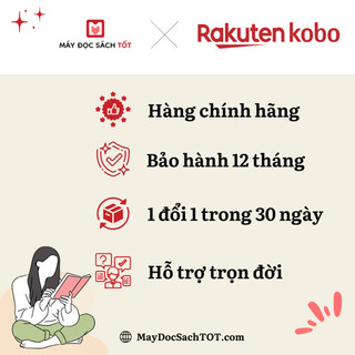 Máy đọc sách Kobo Libra 2 {Tặng dán màn hình, tài khoản kho Sách Chất}