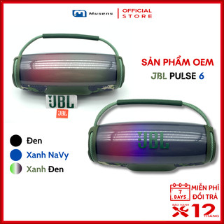 Loa Bluetooth JBL Pulse 6 Bass Mạnh Có Đèn LED Âm Thanh Lớn Cùng Quai Xách Tiện Lợi Hỗ Trợ USB,Thẻ Nhớ, có dây - Pluse 6