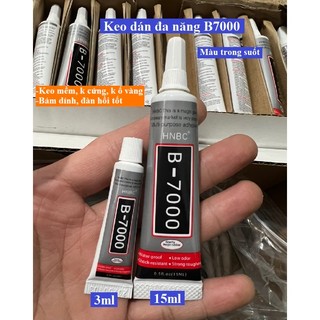 Keo dán đa năng b7000 | 3ml | 15ml