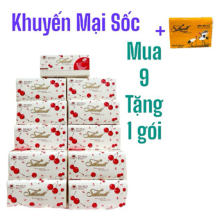  Combo 10 Gói Giấy Rút Silkwell 2 Lớp – 9 Gói 280 Tờ + Tặng 1 Gói Sếu 100 Tờ – Chính Hãng 