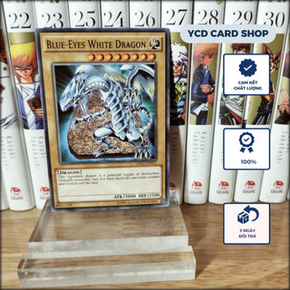 Thẻ bài yugioh chính hãng Blue-Eyes White Dragon – Common