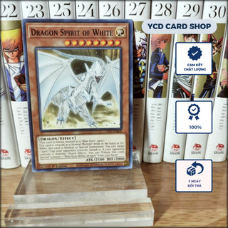 Thẻ bài Yugioh chính hãng  Dragon Spirit of White – Common