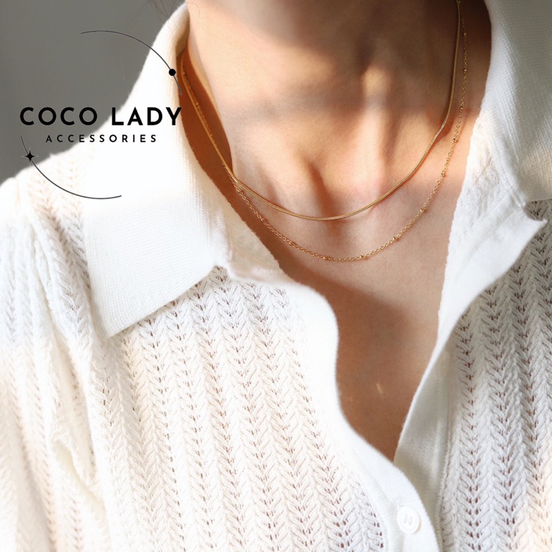Dây chuyền Nữ Titan Titanium Lita Necklace - N25 | Coco Lady Accessories |