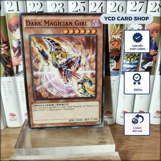 Thẻ bài yugioh chính hãng  Dark Magician Girl  – Common