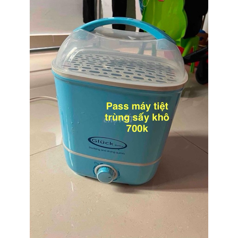 Thanh lý máy tiệt trùng sấy khô Gluck baby xanh