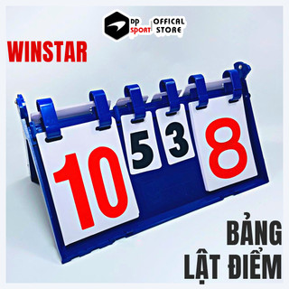 Bảng Lật Điểm Tỉ Số Thể Thao Bóng Bàn, Bóng Chuyền, Cầu Lông WINSTAR Cao Cấp_Chất Liệu Nhựa ABS Cứng Cáp Bền Đẹp