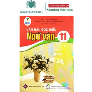 Sách - văn bản đọc hiểu ngữ văn 11 - cánh diều