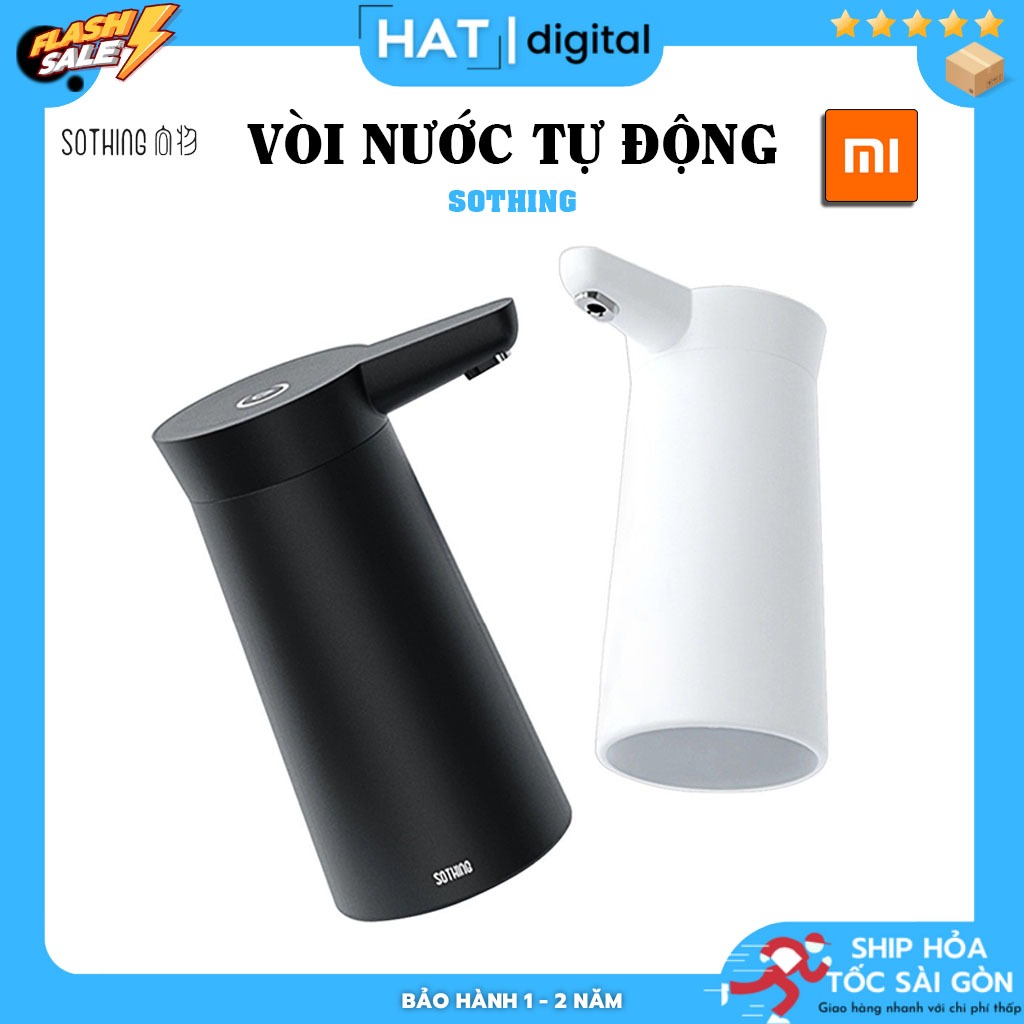 Vòi Bơm Nước Tự Động Xiaomi Sothing DSHJ-S-2004 Phụ Kiện Cho Mọi Loại Bình Nước | Vòi Bơm Nước Thông Minh Tích Hợp Sạc