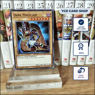 Thẻ bài yugioh chính hãng Dark Magician ( Bia đá ngàn năm) – Common