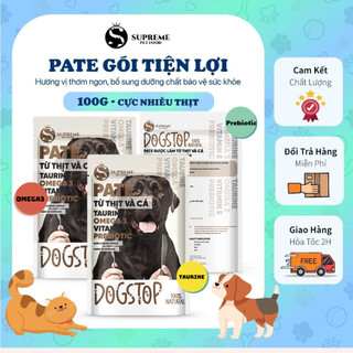 Gói thức ăn tiện lợi bổ sưỡng CHO CHÓ 100gram