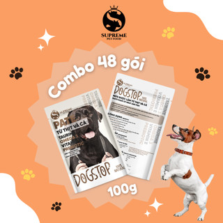 Thùng Pate CHO CHÓ 48 gói mix vị, mỗi gói 100 gram