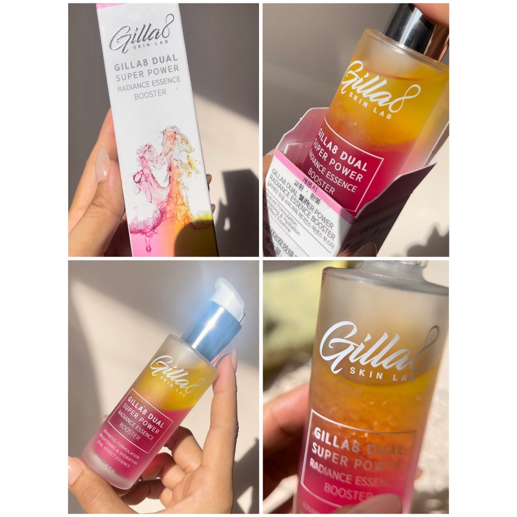 Tinh chất 5% Arbutin, Niacinamide & Vitamin C ức chế Melanin, mờ sạm nám, trắng da bật tone GILLA8 Dual