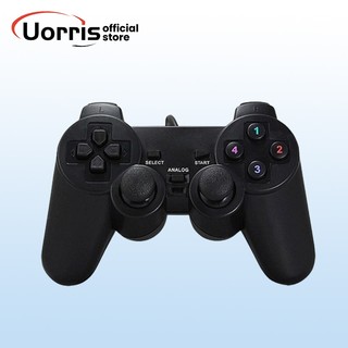 Tay cầm chơi game cho pc/laptop ps2 cổng usb đen