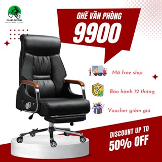 Ghế Giám Đốc FUJIKO OFFICIAL model 9900 Bọc Da Cao Cấp,Làm Việc Văn Phòng Phong Cách Sang Trọng