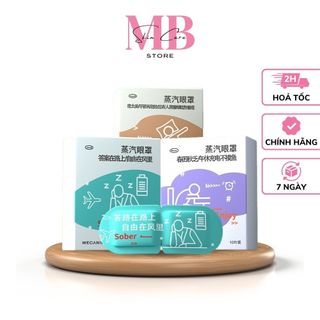  Hộp 10 Miếng Mặt Nạ Mắt Nóng Hương Tuyết Tùng WECAN Steam Eye Mask Chườm Mắt Xông Hơi Nóng Thảo Dược Thư Giãn Ngủ Ngon 