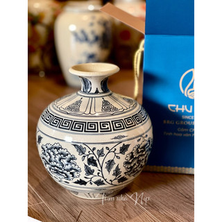 Bình hút lộc 26cm cả đế - gốm Chu đậu