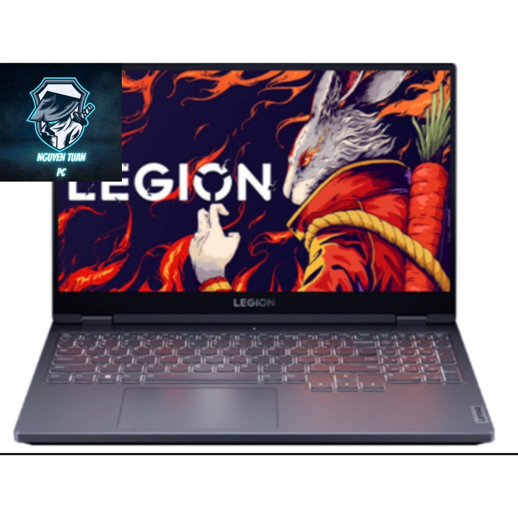 Laptop Lenovo Legion 5 (Ryzen 7 7735H, RTX 4060-8GB, Ram 16GB, SSD 512GB, Màn 15,6' 2,5K 165Hz)
