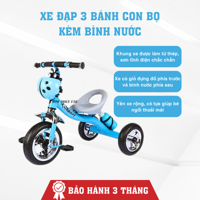 Xe đạp trẻ em, Xe đạp 3 bánh cho bé mẫu mới
