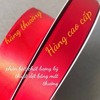 Ruybang cao cấp cho gói quà, làm hoa, trang trí bó hoa.....
